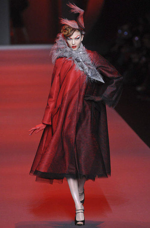 Dior haute couture printemps été 2011 rouge