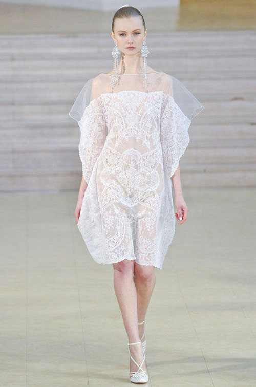 alexis mabille robe blanche