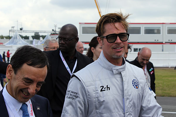 Brad Pitt, l’ambassadeur glamour des 24h du Mans